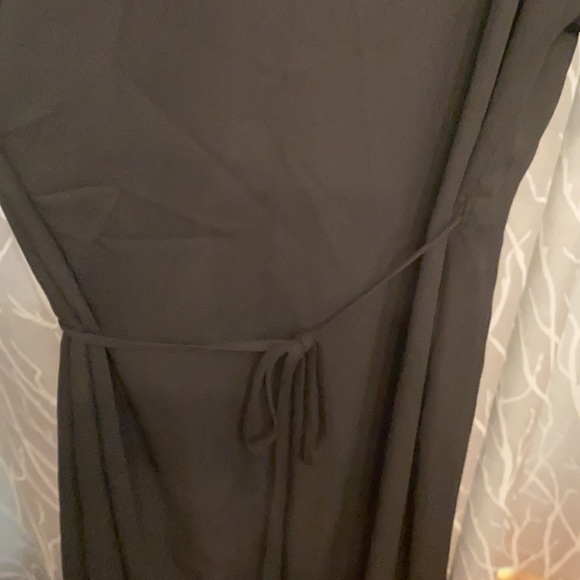 Aritzia Babton Black Tie Dress - Picture 3 of 3